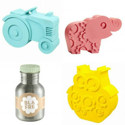 De leukste broodtrommels en drinkbekers voor school - Blafre uil tractor olifant