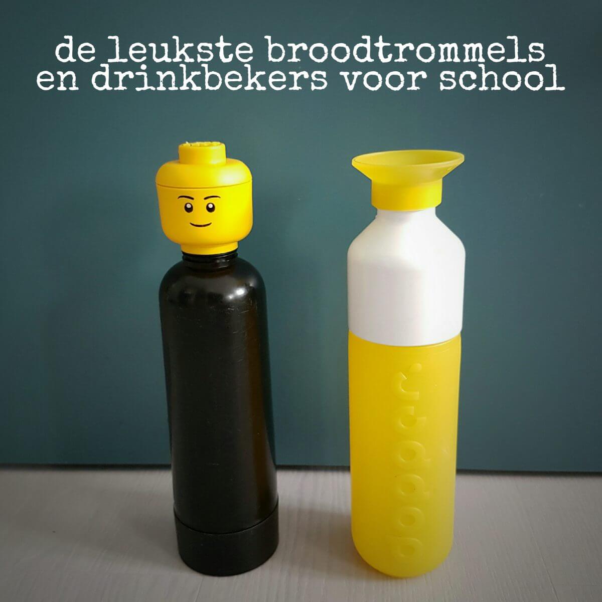 De leukste broodtrommels en drinkbekers voor school - lego en dopper