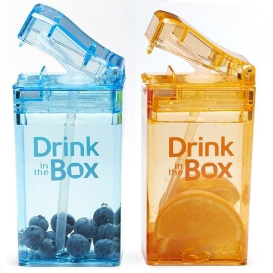 De leukste broodtrommels en drinkbekers voor school drink in the box navulbaar pakje