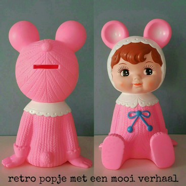 Retro popje met een mooi verhaal - Woodland Doll van Lapin and Me