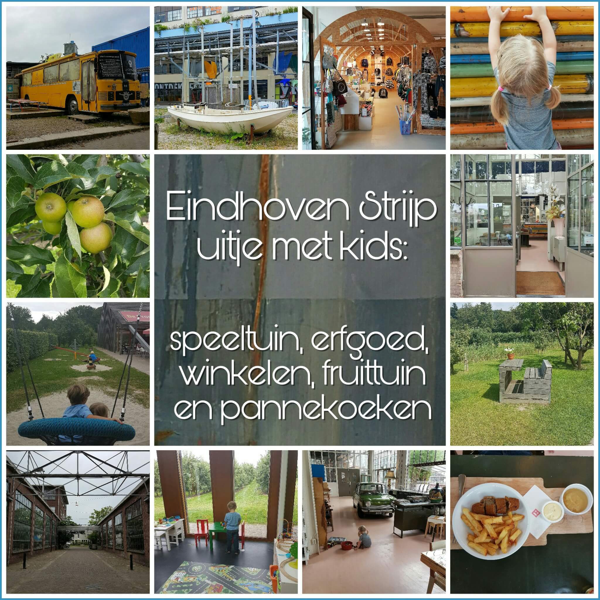 Uitje met kinderen: naar de landelijke en industriële Strijp in Eindhoven