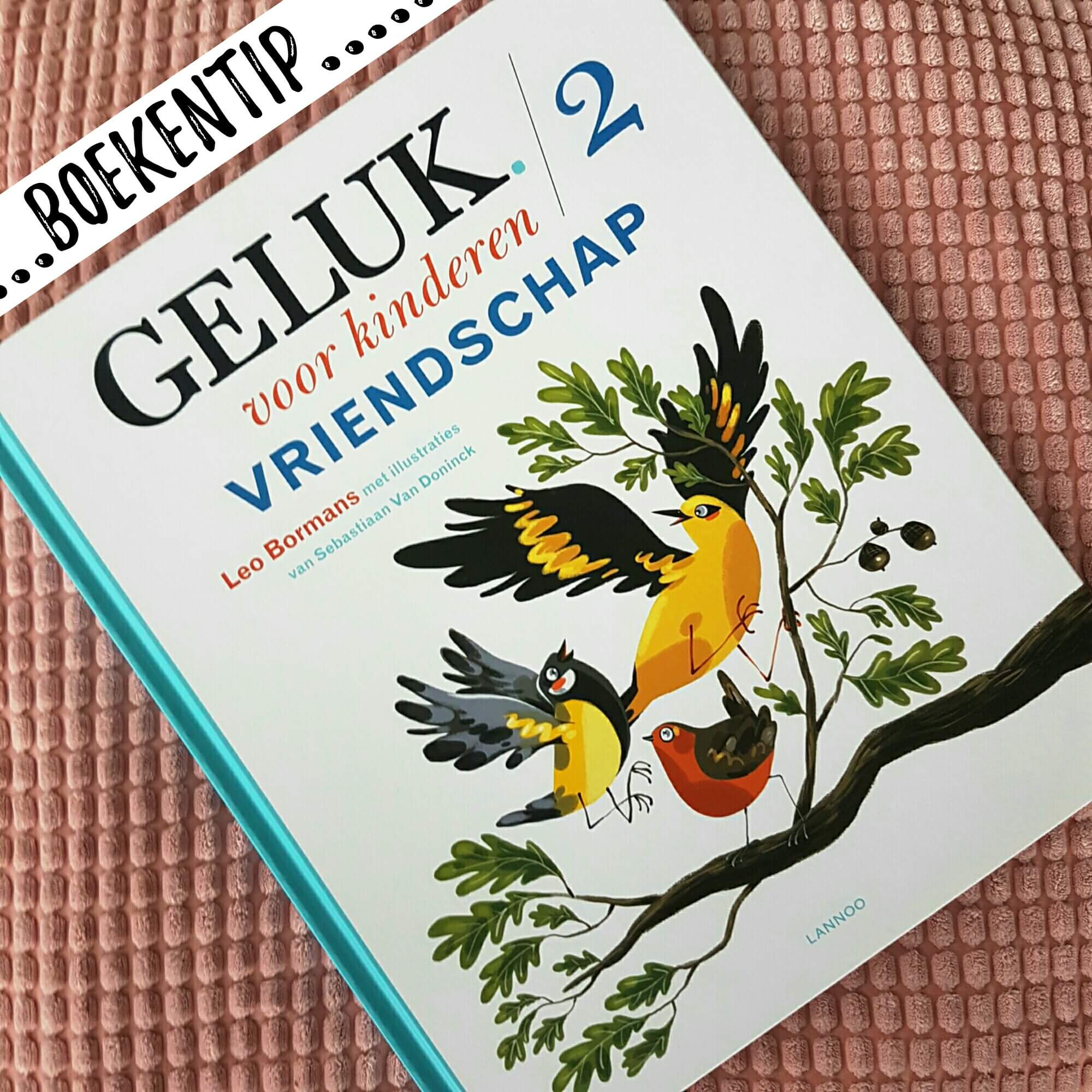 Boekentip: Geluk voor kinderen, om samen te praten over wat vriendschap is