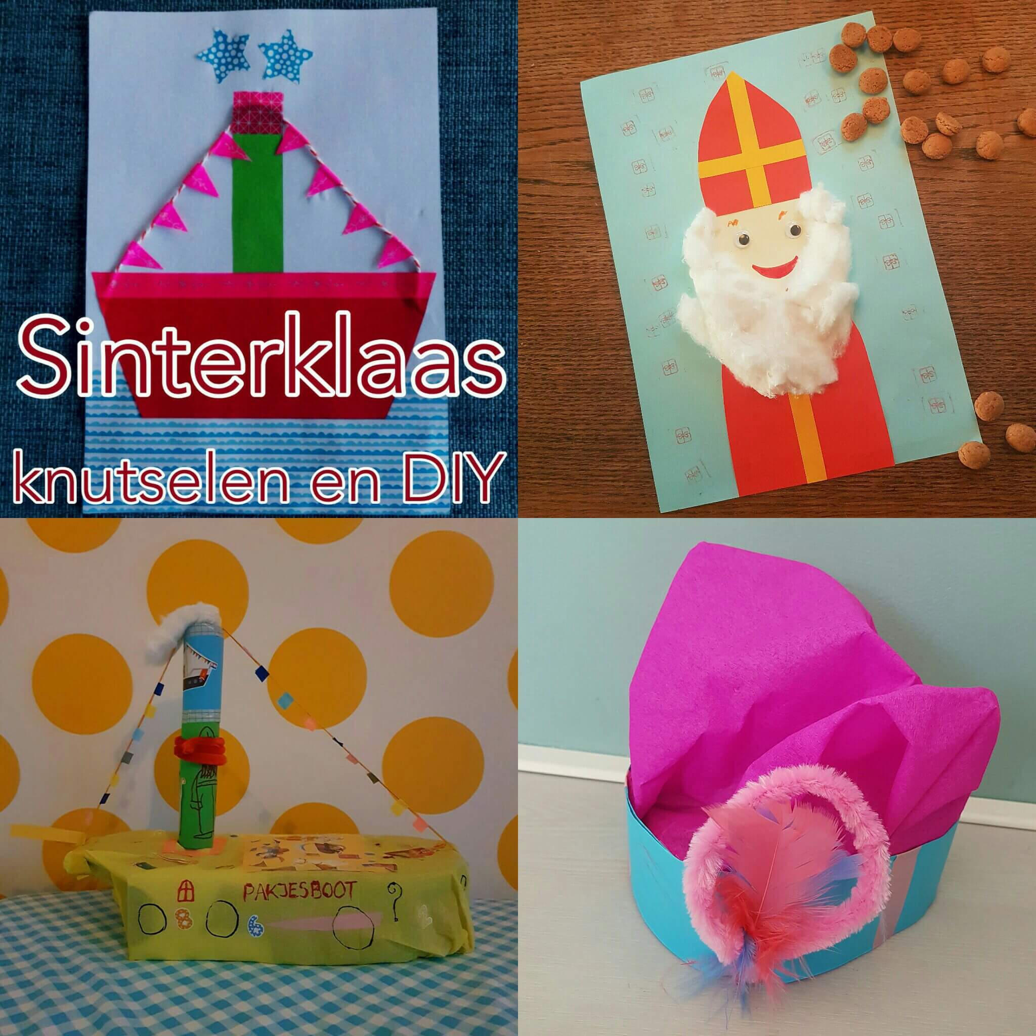 Sinterklaas: 101 ideeën om te knutselen