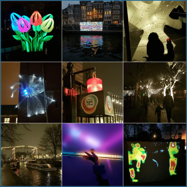 Uittip met kids: lichtjes kijken bij het Amsterdam Light Festival