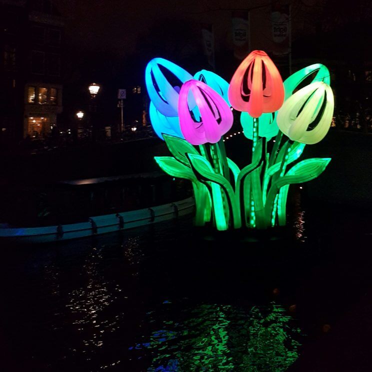 Uittip met kids: lichtjes kijken bij het Amsterdam Light Festival 