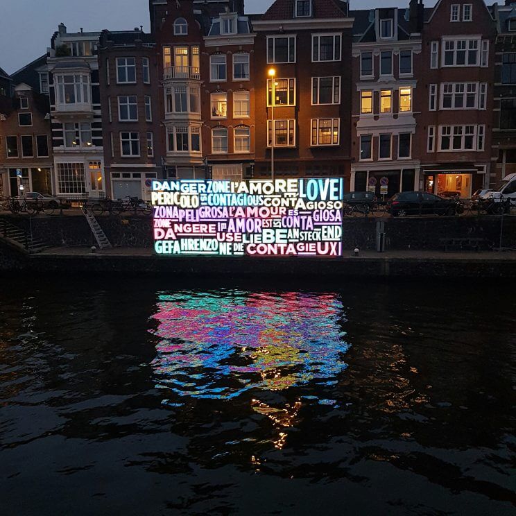 Uittip met kids: lichtjes kijken bij het Amsterdam Light Festival