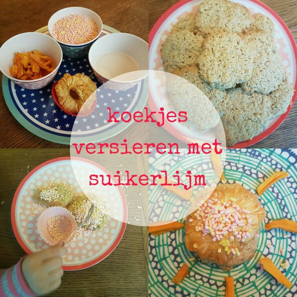 Koekjes bakken en versieren met suikerlijm