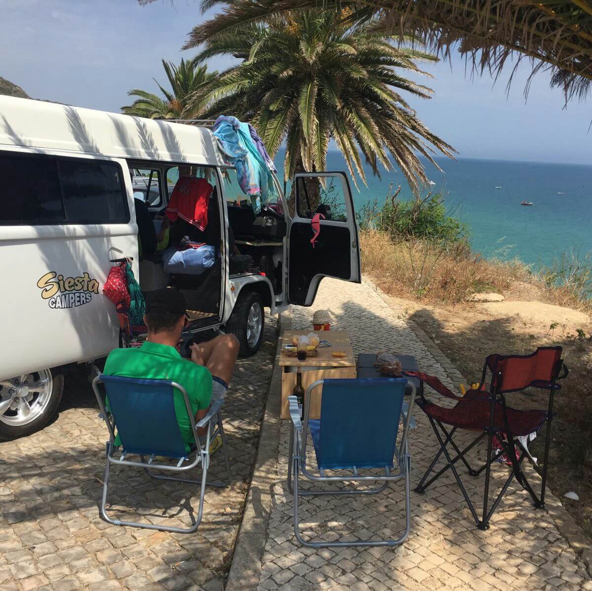 Algarve met kids: Albufeira en Olhos d'Agua - Volkswagen busje huren