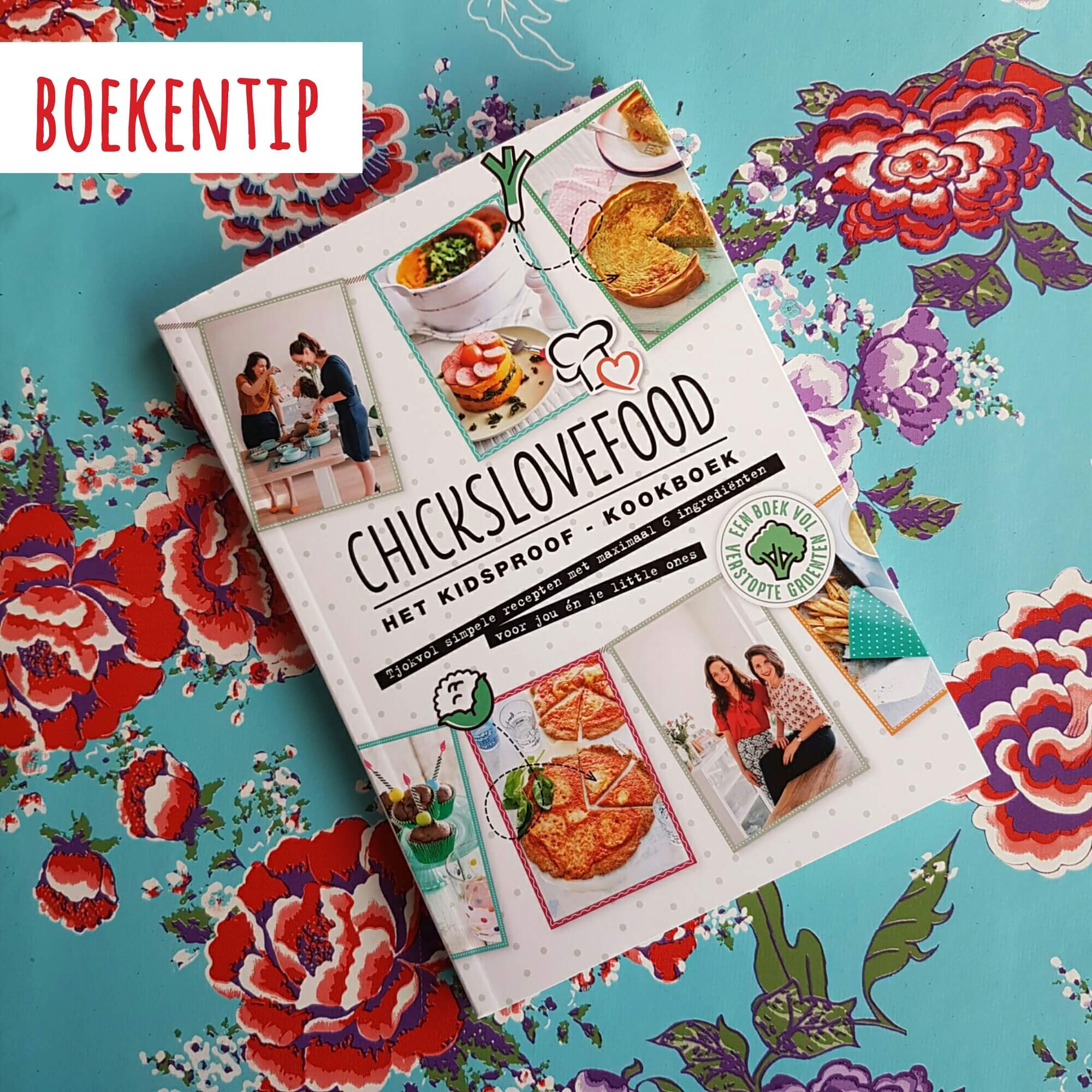 Boekentip: Chickslovefood kidsproof kookboek voor gezinnen met kinderen met heel veel verstopte groente 