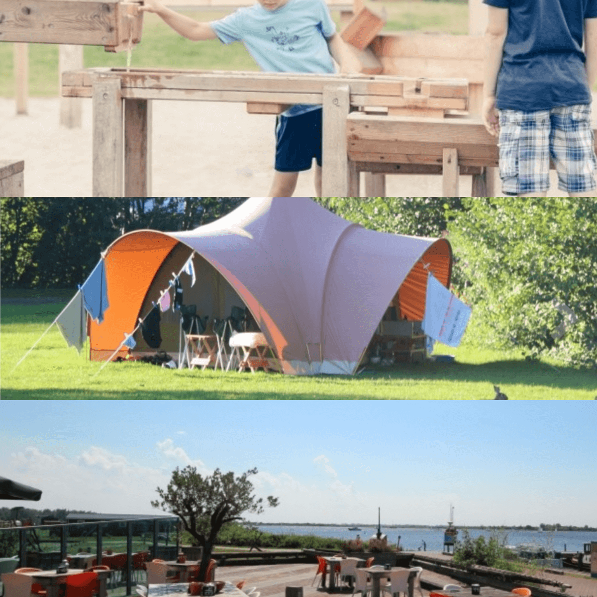 Een overzicht van heel veel leuke idyllische campings in Nederland met kids ##leukmetkids Camping Lauwersoog, Lauwersoog, Noordwest Groningen
