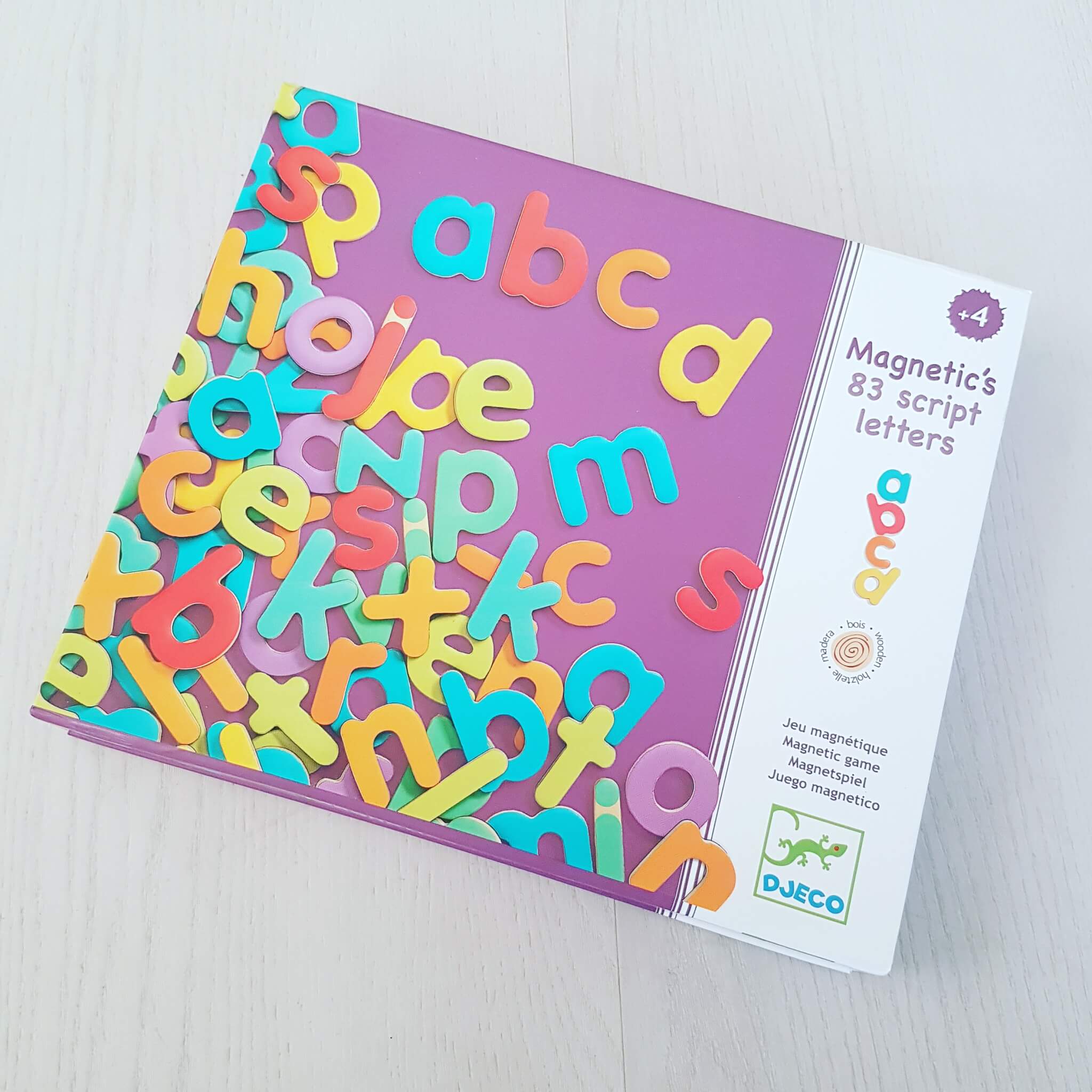 Magnetische letters om te leren lezen