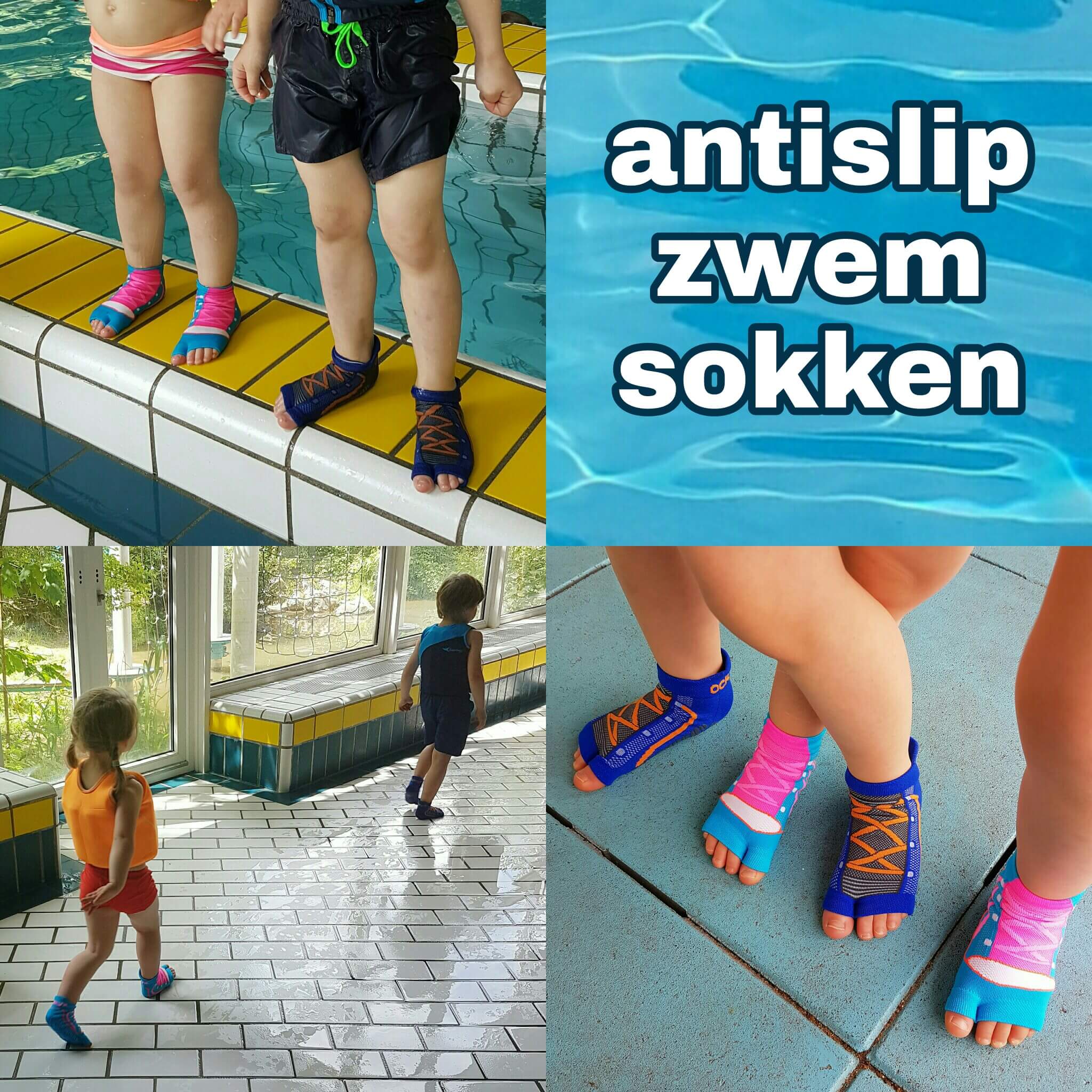Getest: antislip sokken voor in het zwembad