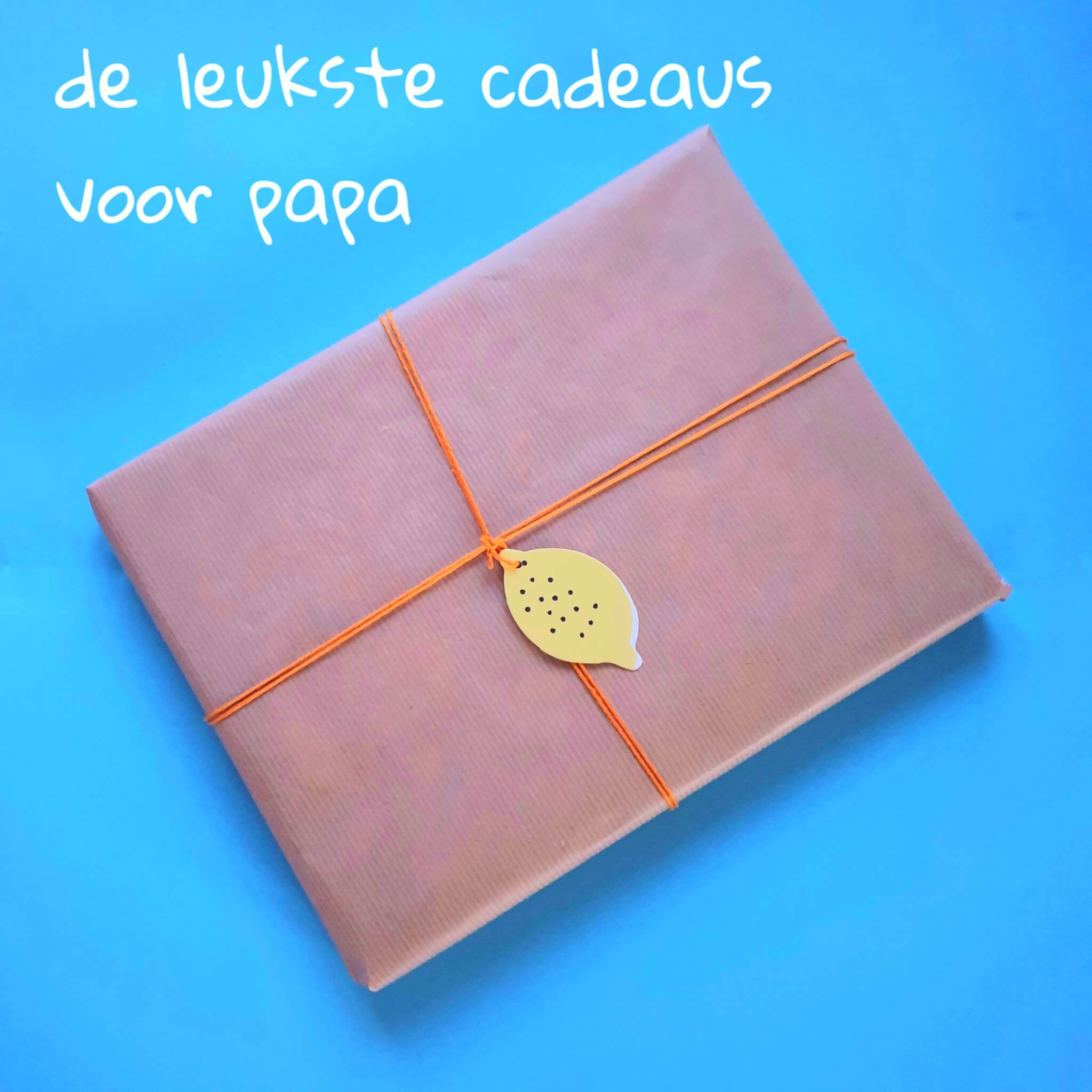 De leukste cadeau tips mannen: wat koop je voor papa? Leuk met