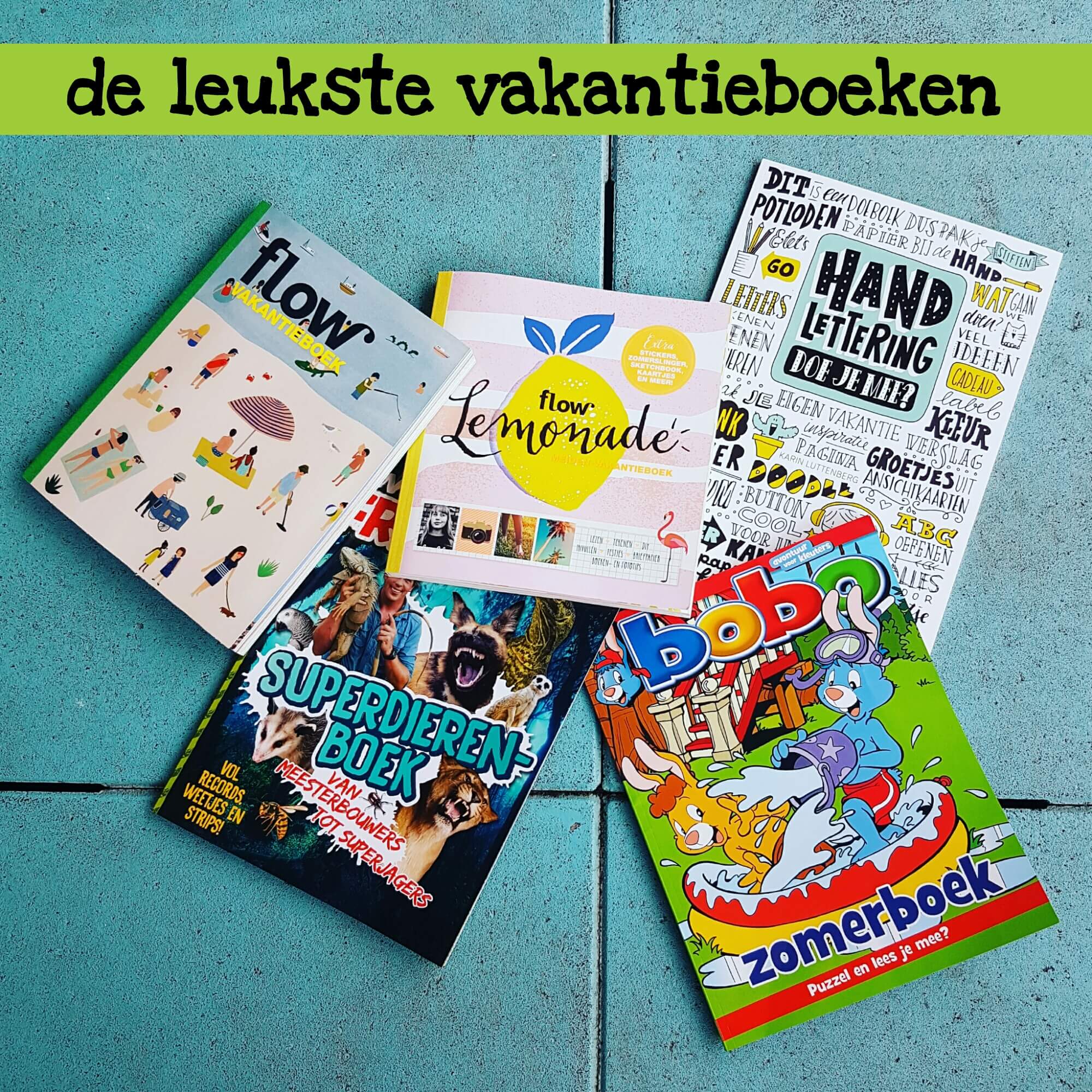 De leukste vakantiedoeboeken voor het hele gezin