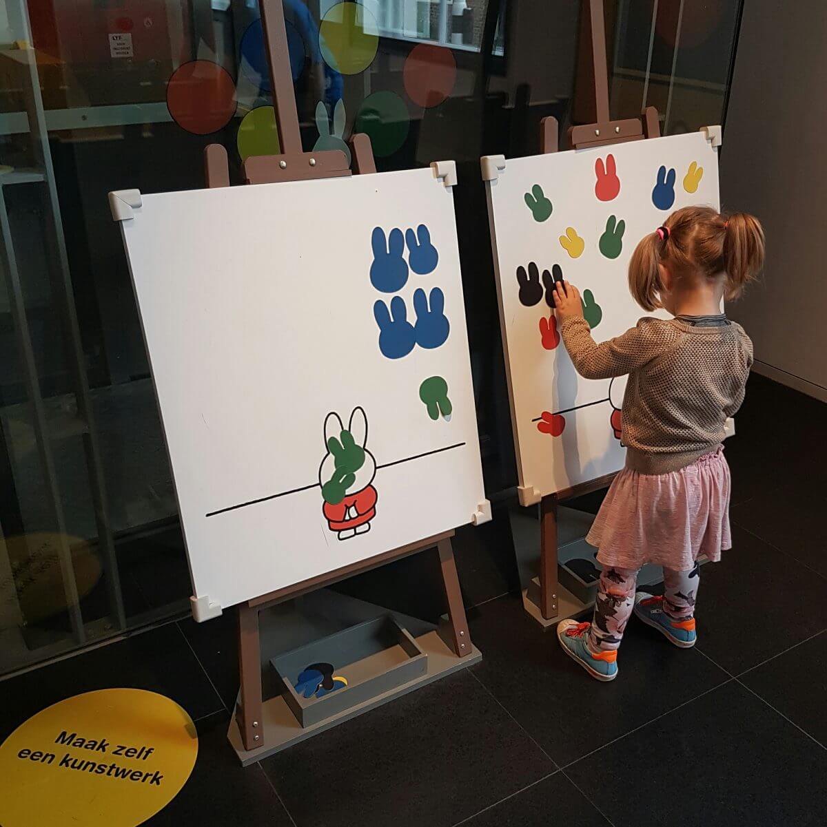 Nijntje museum uitje met peuters en kleuters in Utrecht