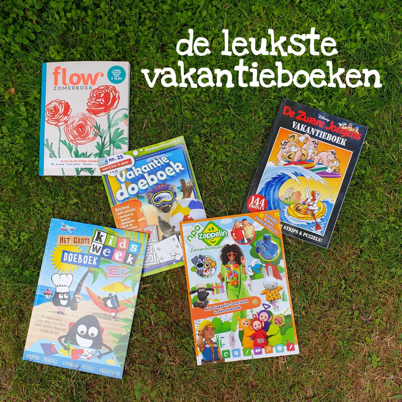 De leukste vakantieboeken en doeboeken voor het hele gezin