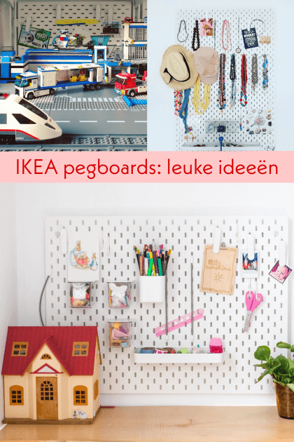 Ikea pegboards: ideeën om de Ikea SKÅDIS te gebruiken