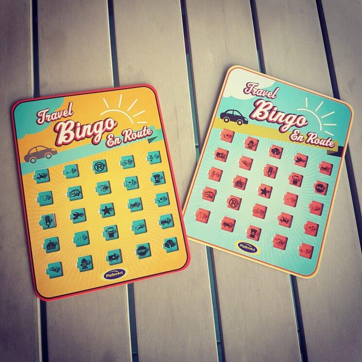 Leuke vakantie cadeautjes voor kinderen voor onderweg. Travelbingo is ideaal om de kinderen een tijdje bezig te houden in de auto. 