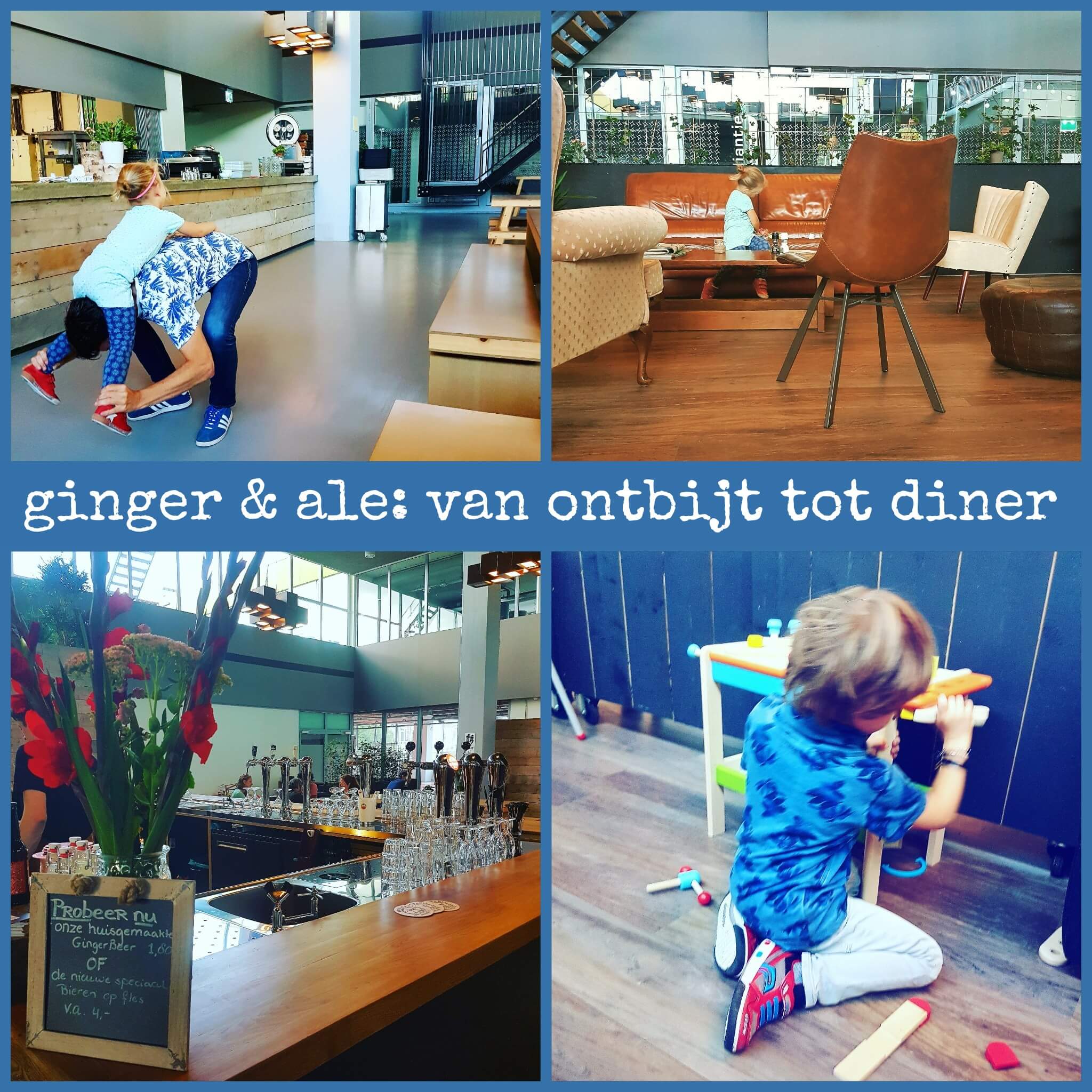 Ginger & Ale: van ontbijt tot diner chillen en net even anders eten, restaurant met speelhoek in de Watergraafsmeer in Amsterdam