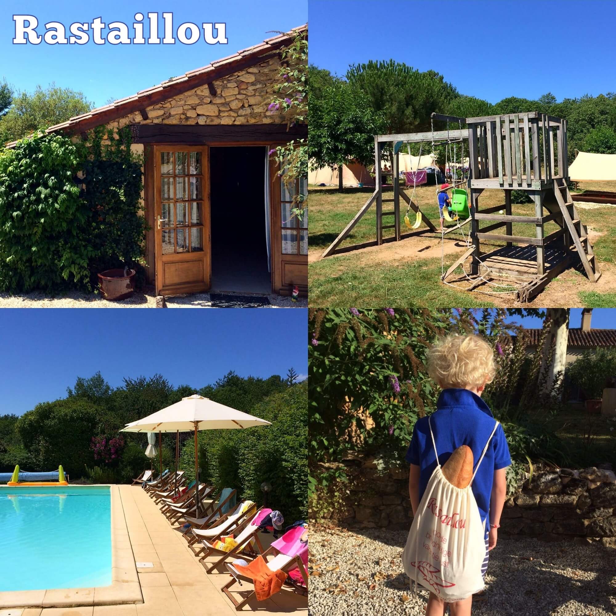 Rastaillou: een klein paradijs voor kinderen en hun ouders in de Dordogne - camping, gîtes, gastenkamers, huurtenten, table d'hôtes Perigord Frankrijk