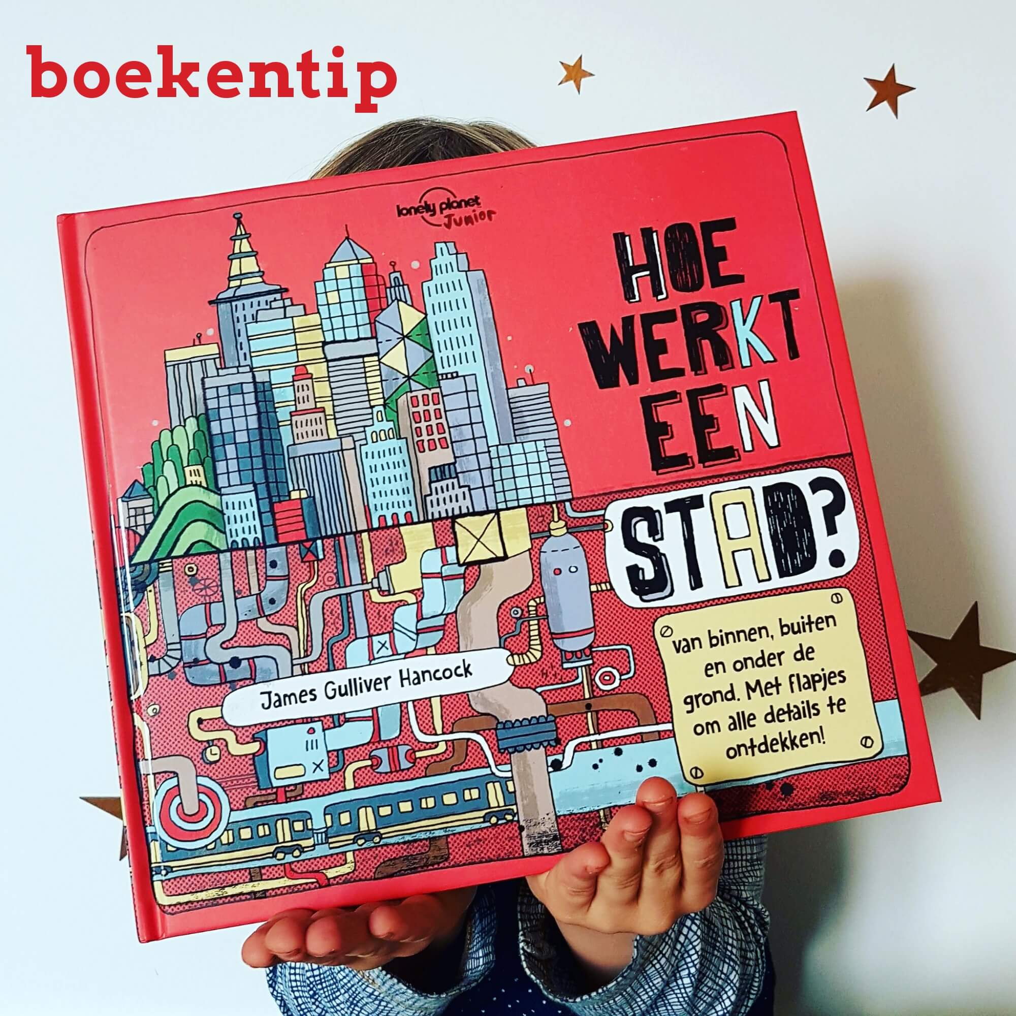 Boekentip: uitklapboek over hoe een stad werkt van Lonely Planet: hoe werkt een stad?