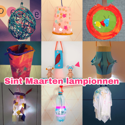 Mooie lantaarn of lampion voor Sint Maarten knutselen: heel veel ideeën