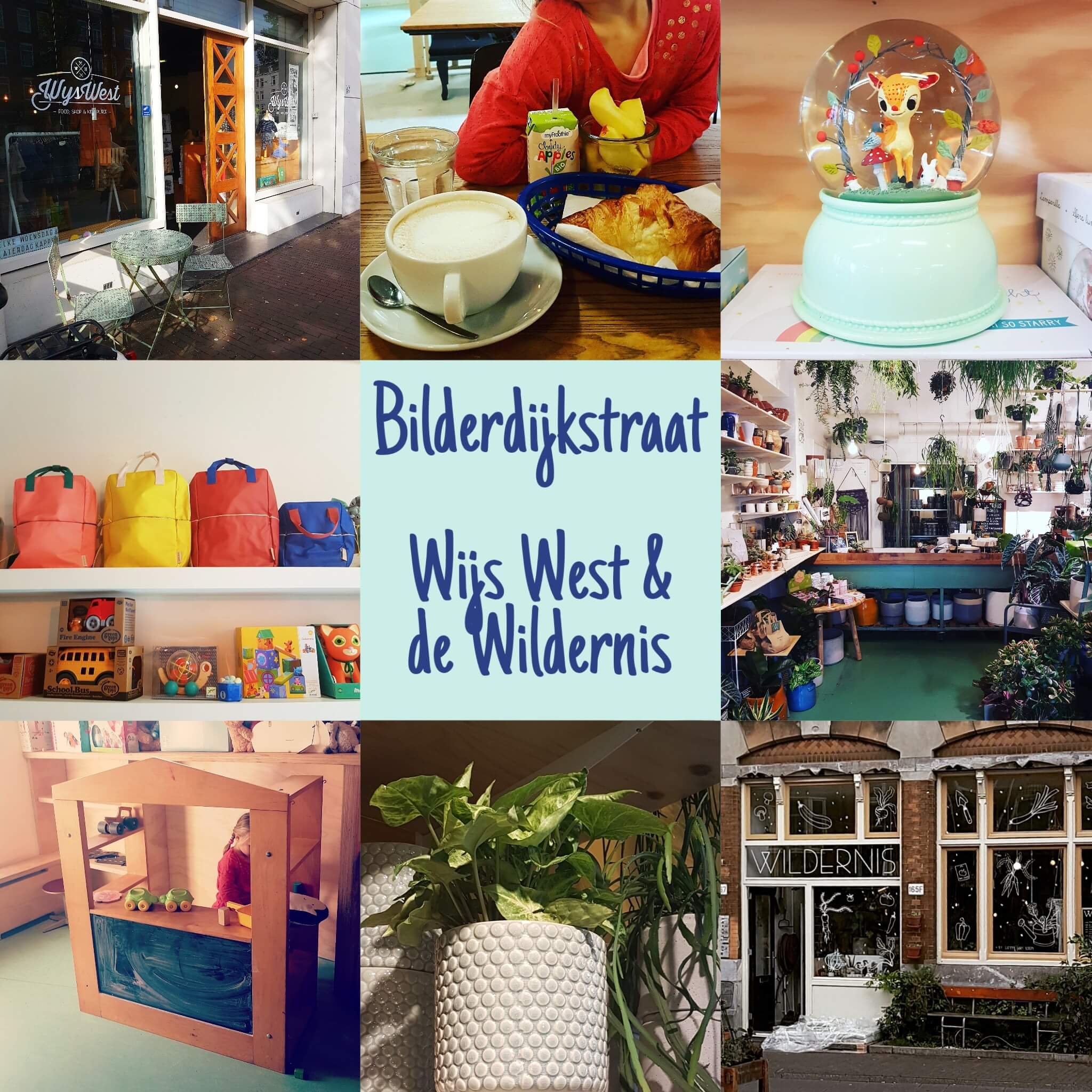 Shoppen op de Amsterdamse Bilderdijkstraat: Wijs West en de Wildernis