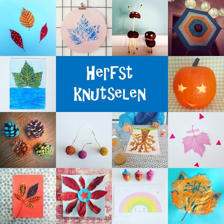 Herfst knutsels: samen met de kinderen knutselen als het buiten kouder wordt