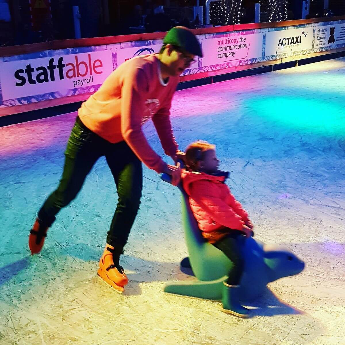 Schaatsen, spelletjes doen en lekker eten aan zee bij Winter Wonderland