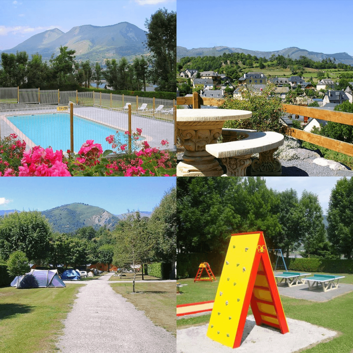 101 leuke idyllische campings in Frankrijk met kids #leukmetkids Camping Du Lac, Arcizans-Avant, Midi-Pyrénées, Pyreneeën