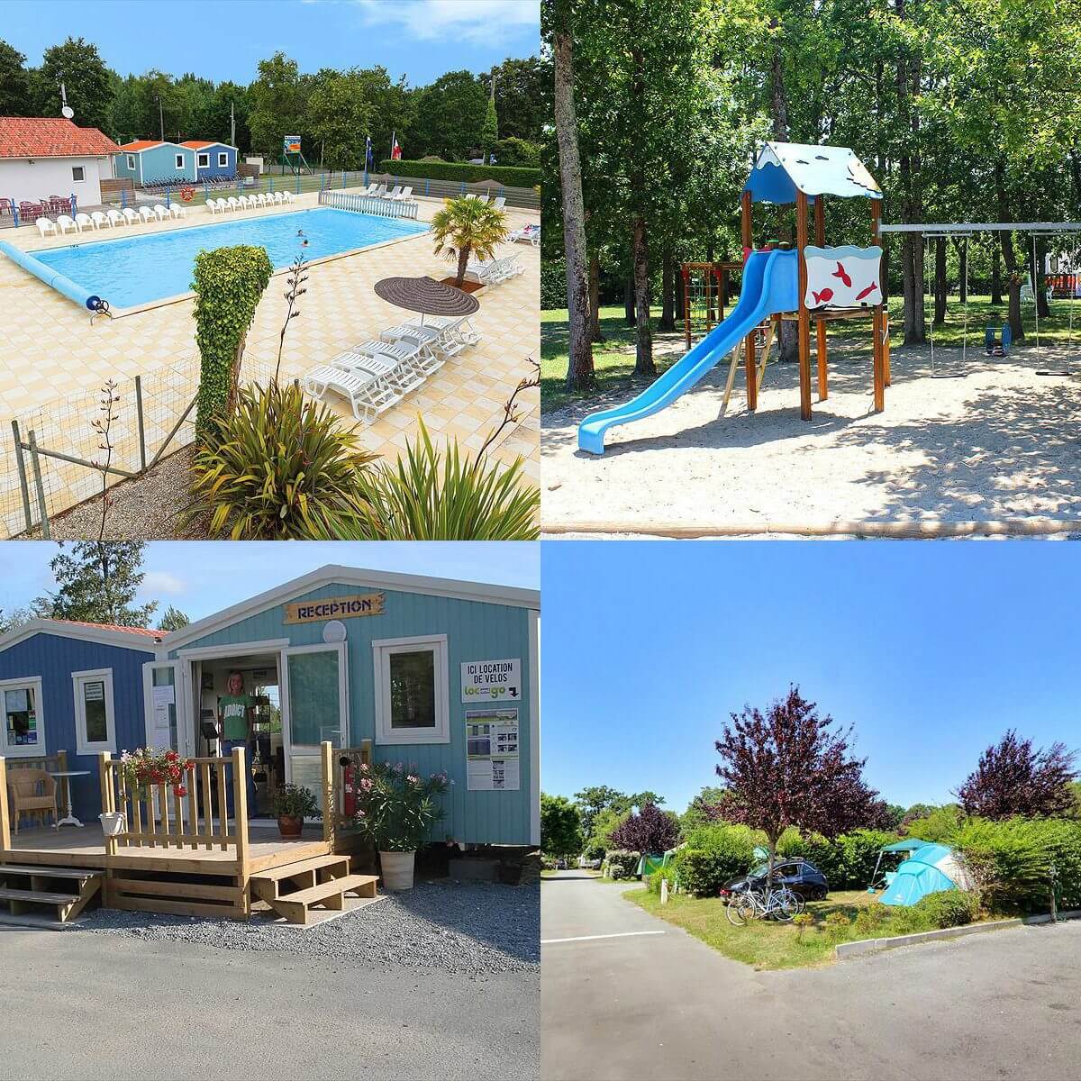 101 leuke idyllische campings in Frankrijk met kids #leukmetkids Camping Le Domaine d'Oléron, Saint-Georges-d'Oléron, Ile d´Oléron