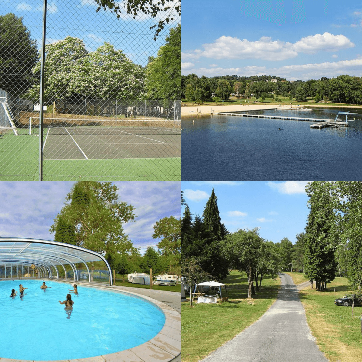 101 leuke idyllische campings in Frankrijk met kids #leukmetkids Camping du Lac de Miel, Beynat, Limousin