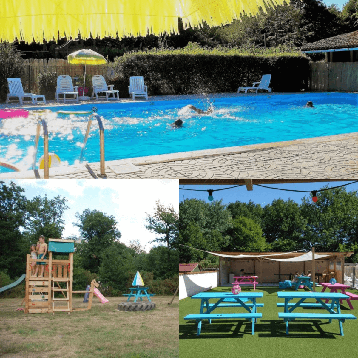 101 leuke idyllische campings in Frankrijk met kids #leukmetkids Du Bois de St Hilaire, Chalandray, Poitou-Charente