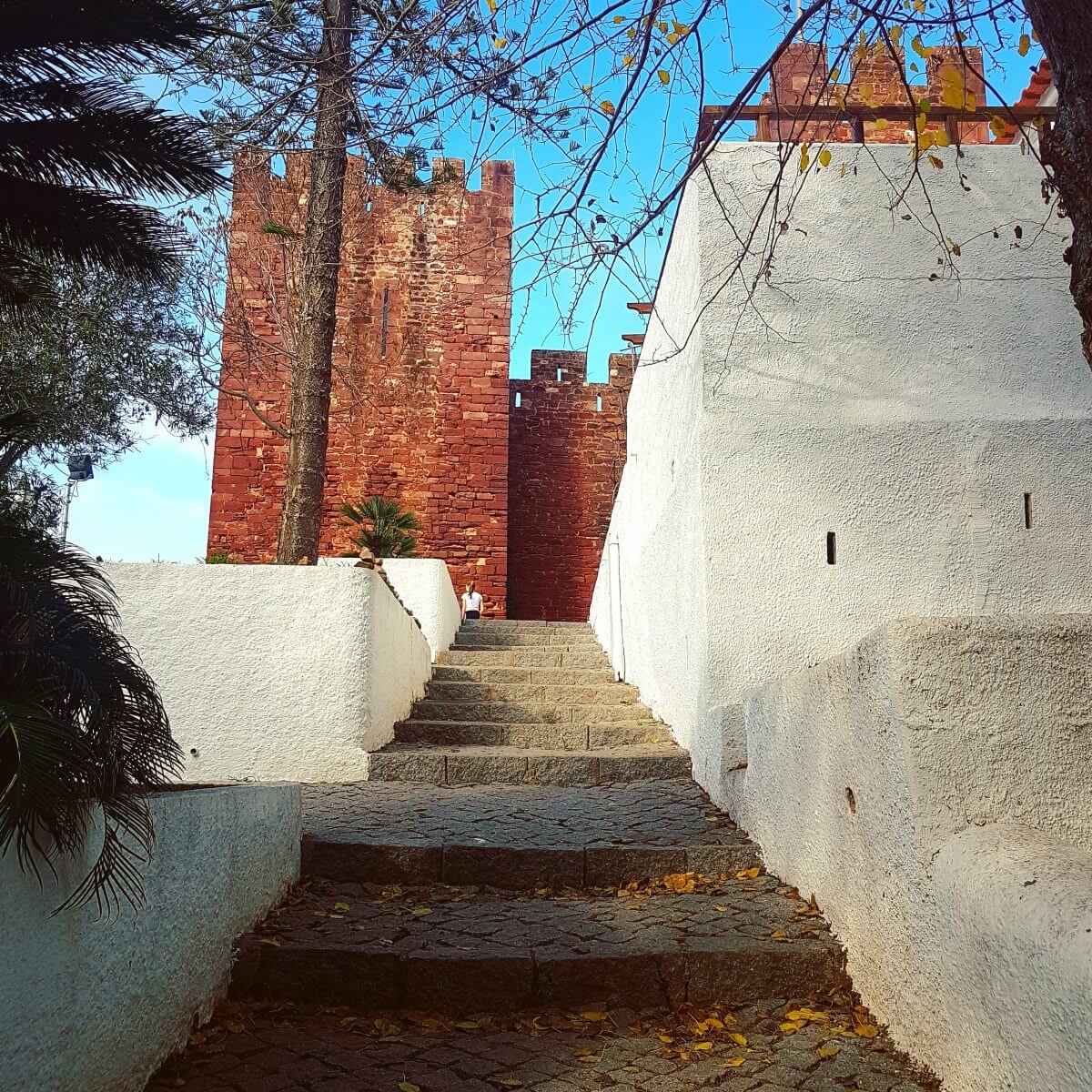 Algarve met kids: het binnenland in naar schilderachtige dorpje Silves met indrukwekkend fort, uitje Portugal met kinderen - Castelo de Silves