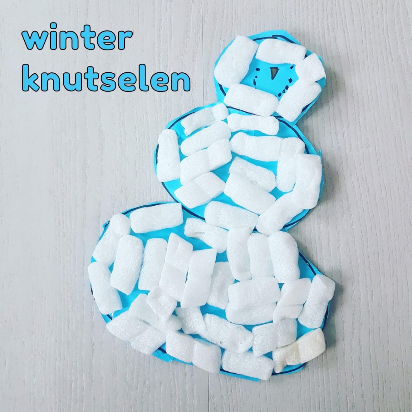 Winter knutsels: met de kinderen knutselen in winter thema