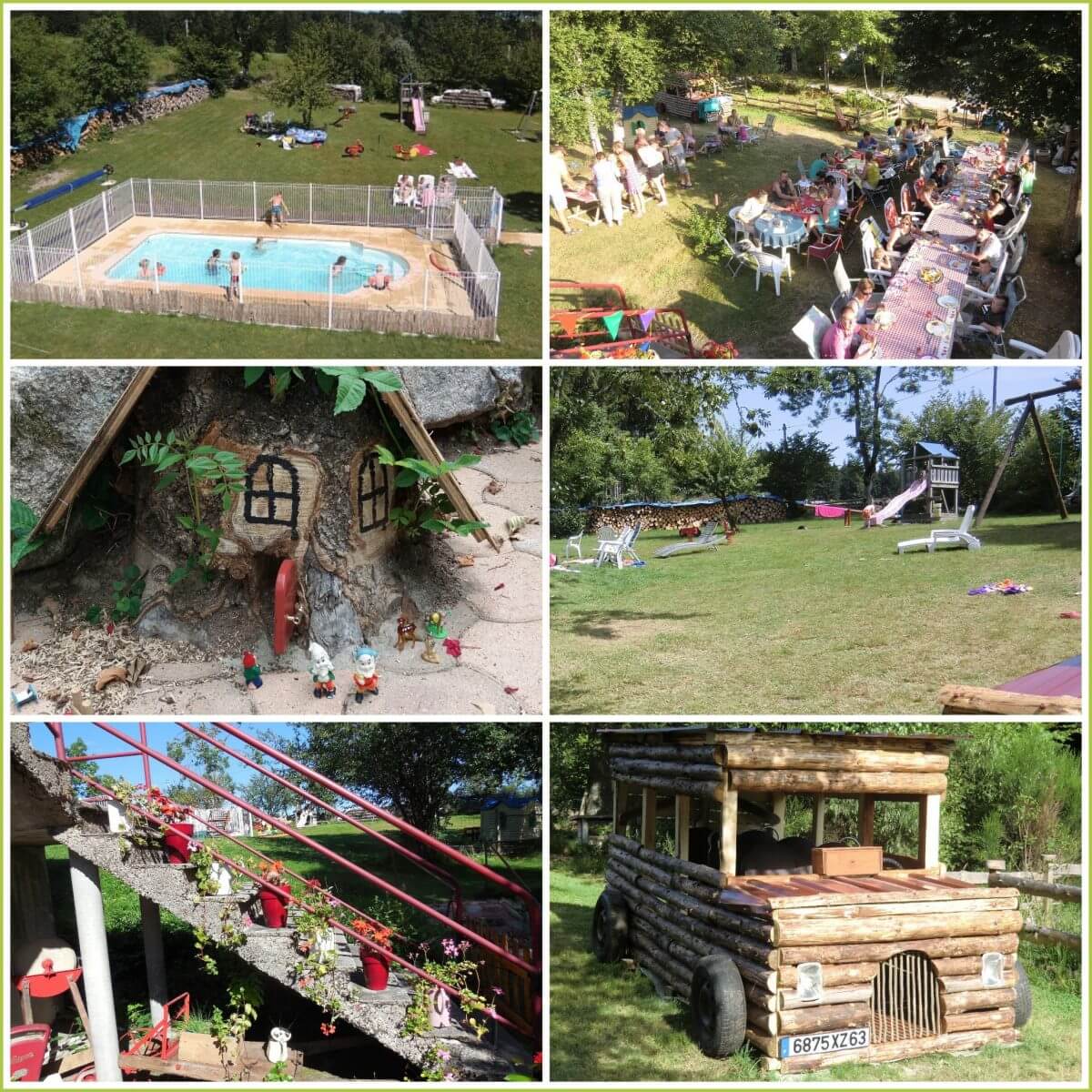 101 leuke idyllische campings in Frankrijk met kids - Domaine Le Sauzet, Saint-Germain-l'Herm, Puy-de-Dôme, Auvergne,