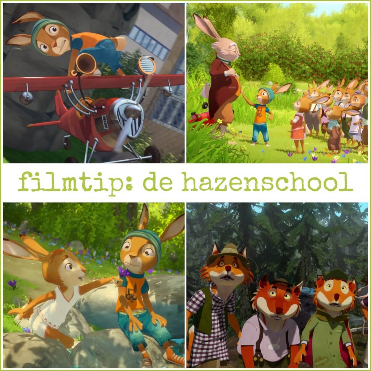 Filmtip: De Hazenschool, een vrolijk avontuur met pasen 