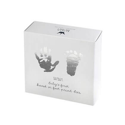 De leukste kraamcadeaus voor de geboorte van een baby - bambam gipsblik voet en handafdruk