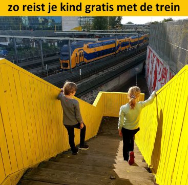 Tip: zo reist je kind gratis met de trein
