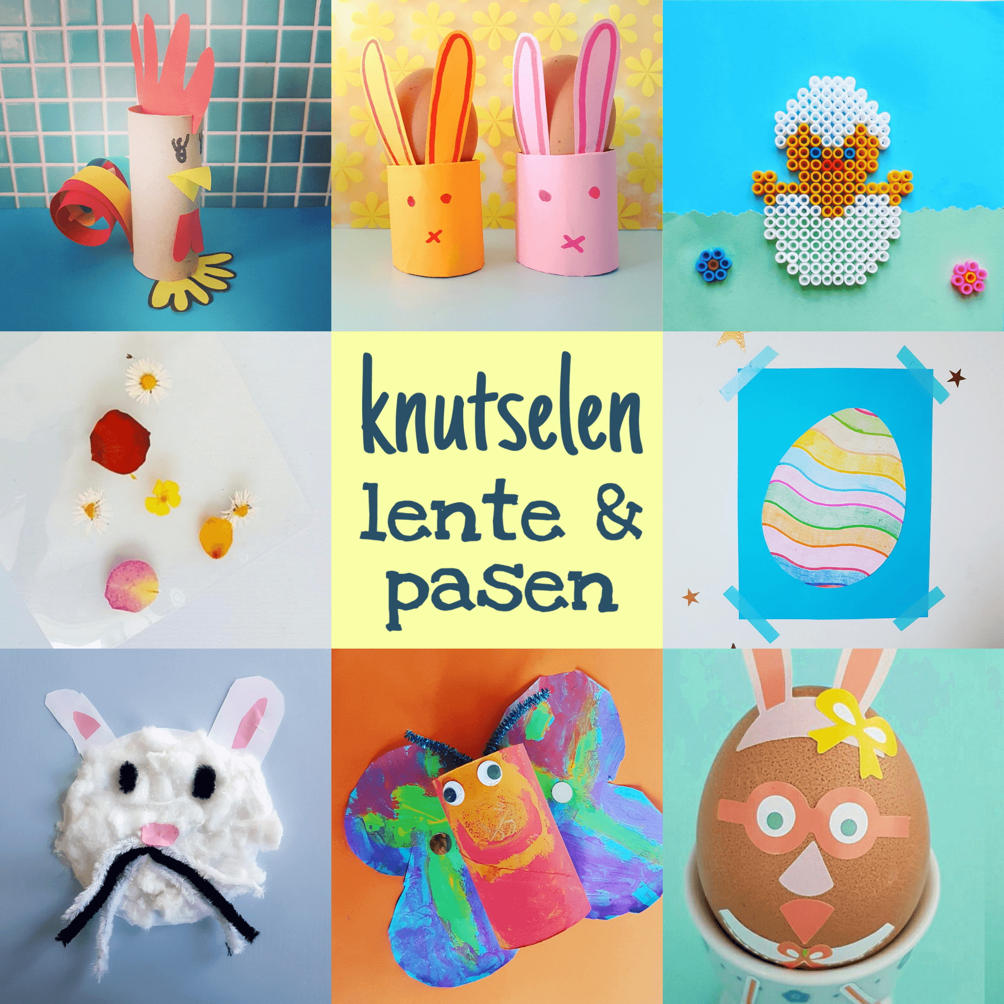 Welp Knutselen voor Pasen en de lente: de leukste ideeën - Leuk met kids FS-25