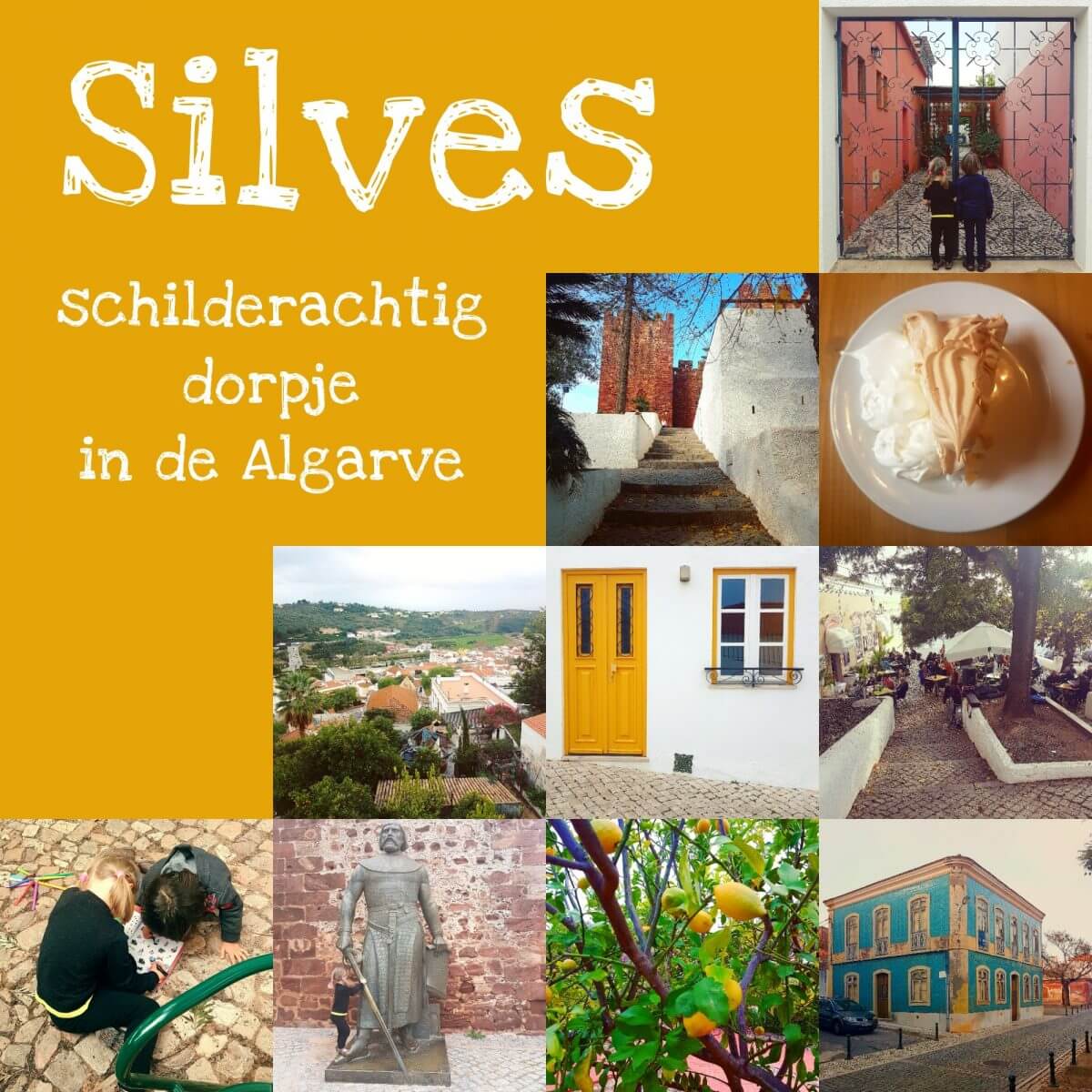 Algarve met kids: het binnenland in naar het schilderachtige dorpje Silves met indrukwekkend fort
