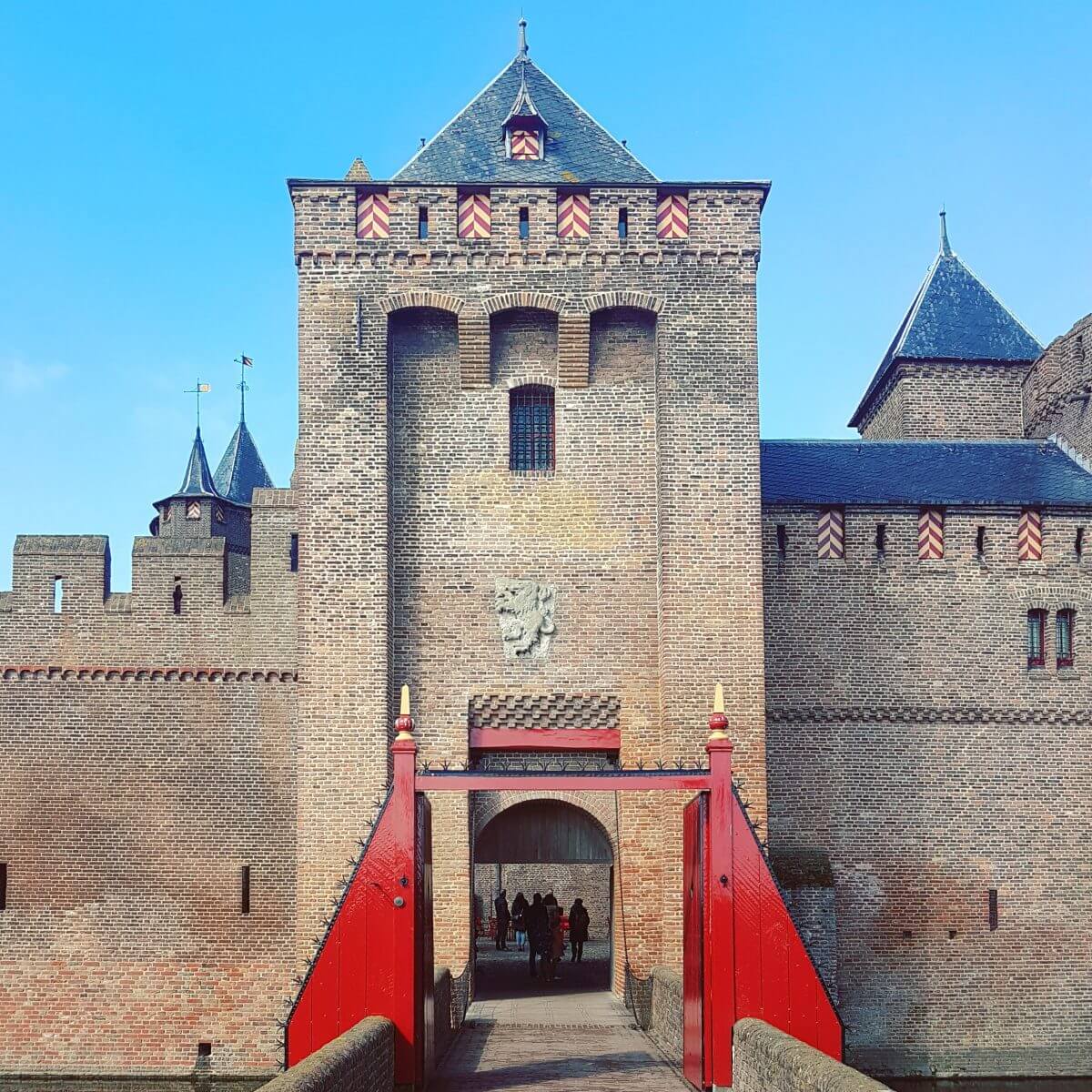 Het Muiderslot in Muiden. 