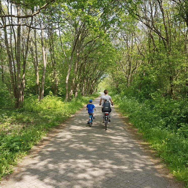 Vergeet niet je Duinpas mee te nemen, die is verplicht als je door het Noordhollands Duinreservaat fietst. 