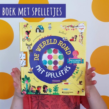 Spelletjesboek voor de vakantie: De Wereld Rond Met Spelletjes