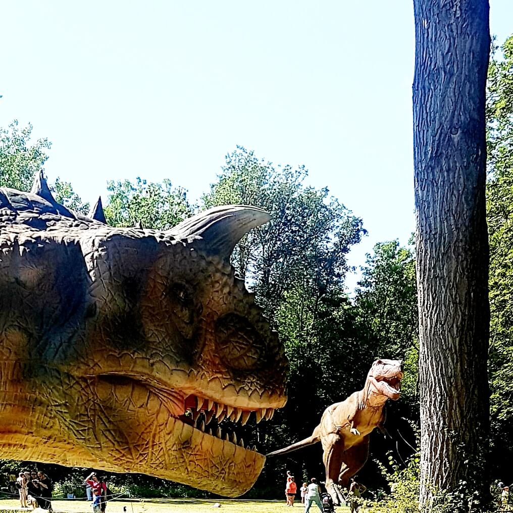 Uitje met kids: dino's kijken bij Jurassic Kingdom en daarna naar de speeltuin
