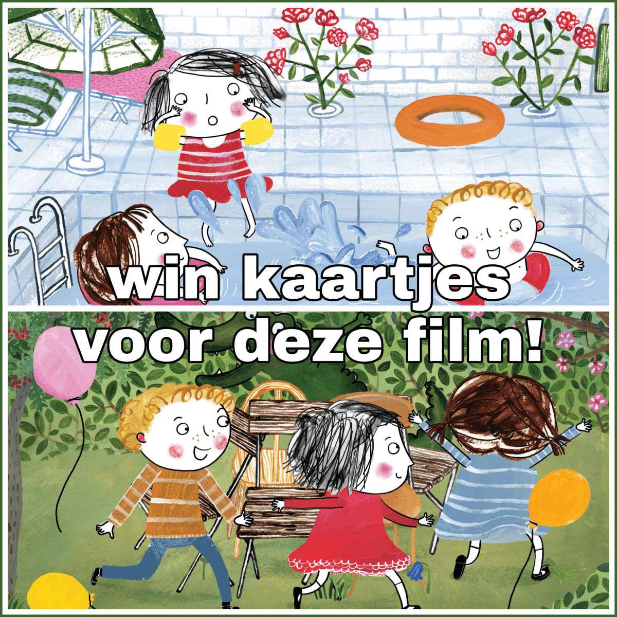 Zomervakantie winactie: win kaartjes voor een van deze twee toffe films. Rita & Krokodil 2