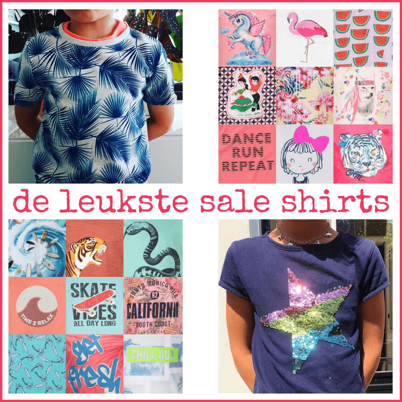uitverkoop: de leukste sale shirts voor jongens en meisjes #leukmetkids #kinderkleding #meisjeskleding