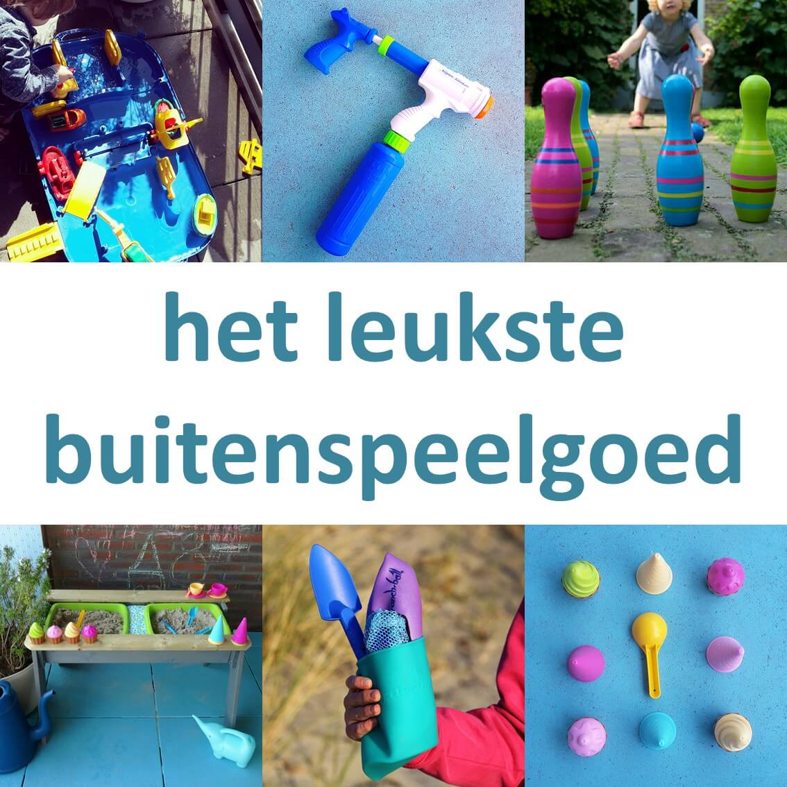 Het leukste buitenspeelgoed voor deze zomer