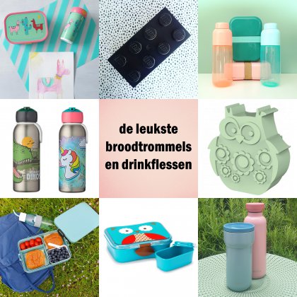 De leukste drinkbekers en broodtrommels voor kinderen op school. Van een mooie lunchbox en bijbehorende beker worden kinderen helemaal enthousiast, ik ben dus altijd op zoek naar de leukste exemplaren. Kijk snel mee naar de leukste drinkbekers en broodtrommels voor kinderen op school!