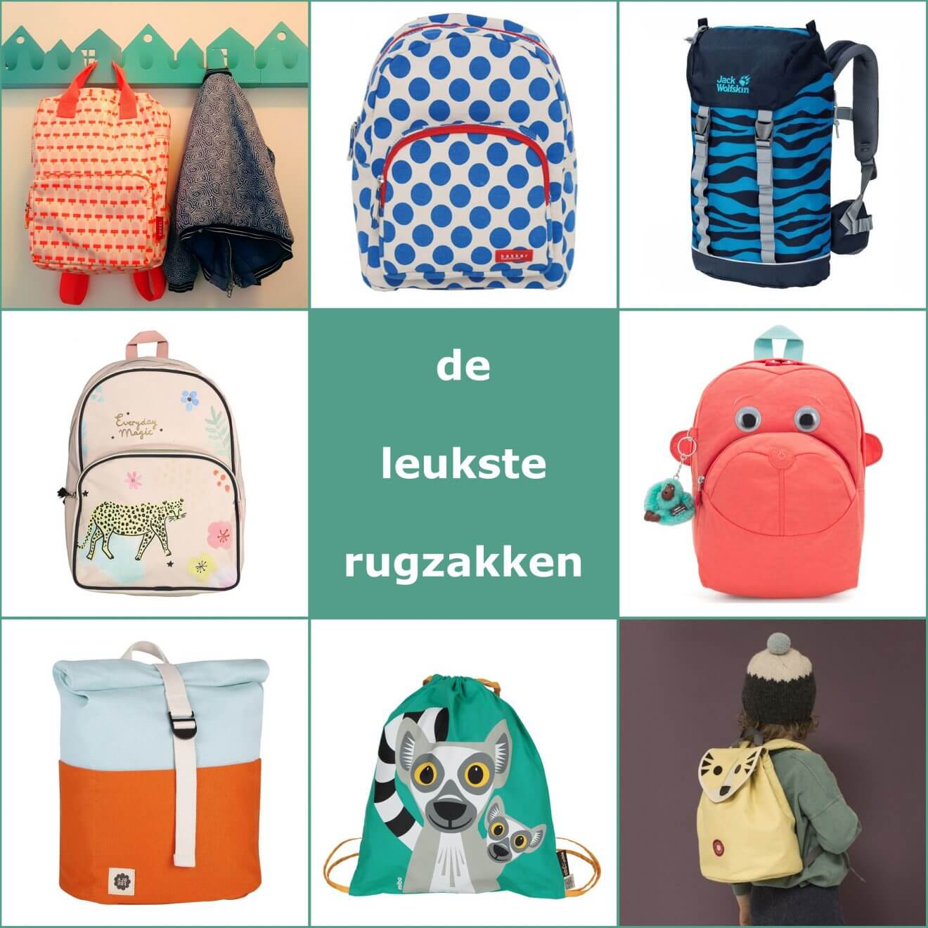 De leukste rugzakken voor kinderen